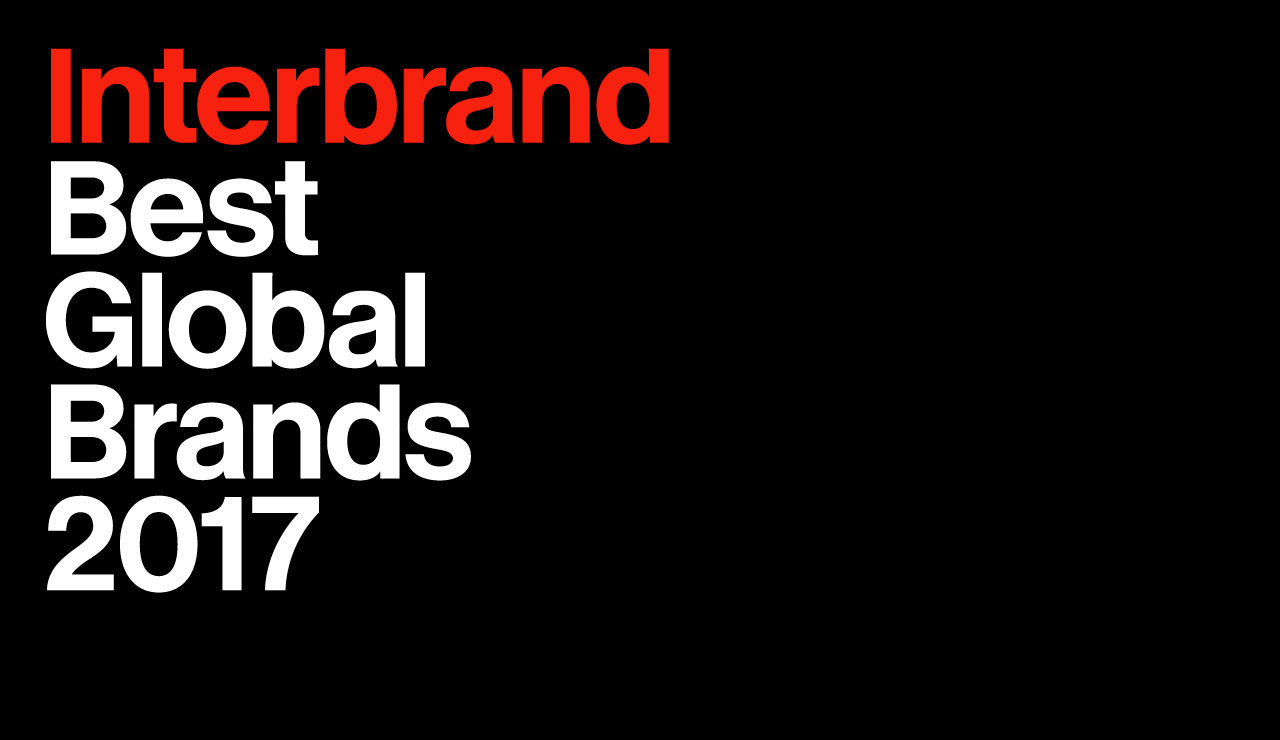 Les 100 marques les plus puissantes du monde en 2017 par Interbrand