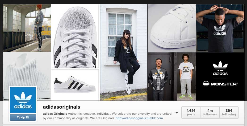 Adidas en tête du classement des marques les plus visibles en ligne