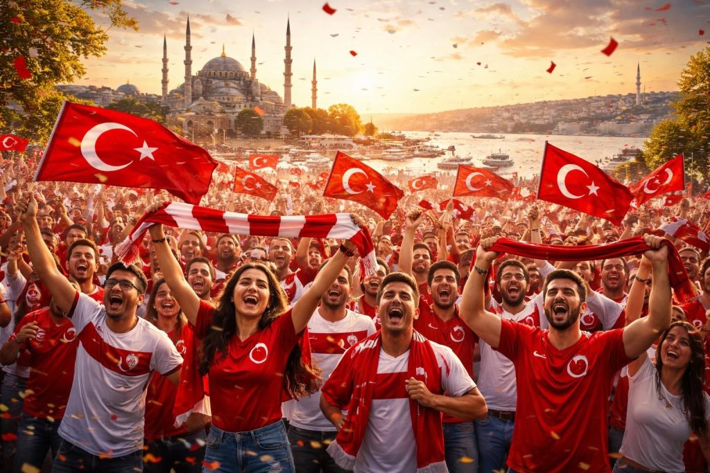 plongez dans l'énergie de la pub turquie 2026 avec l'hymne vibrant 'go türkiye', capturé au cœur d'istanbul. une célébration sonore et visuelle unique à ne pas manquer !