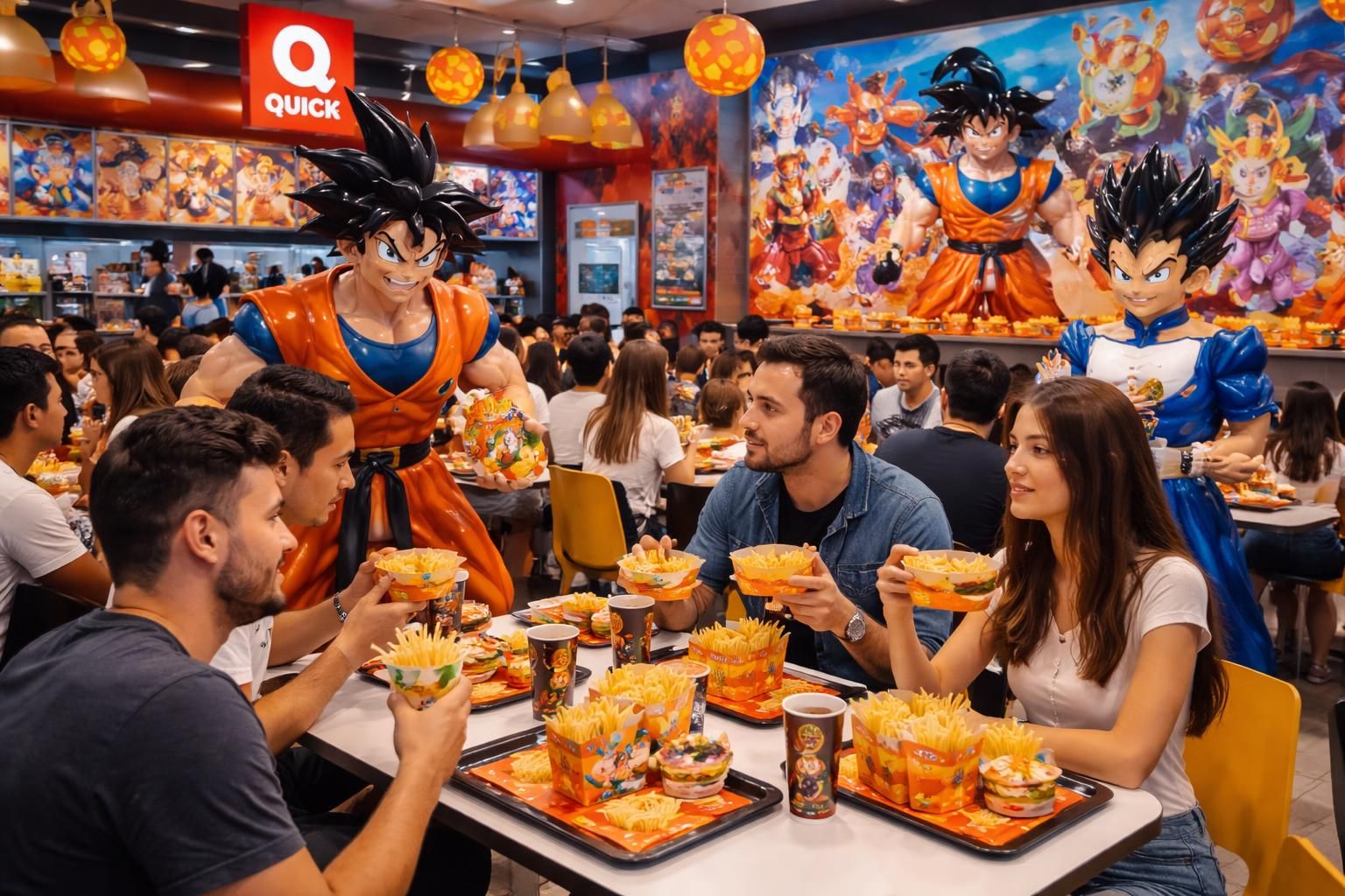 découvrez l'incroyable retour de dragon ball chez quick avec une expérience inédite qui ravira tous les fans. ne manquez pas cette offre exclusive dès maintenant !