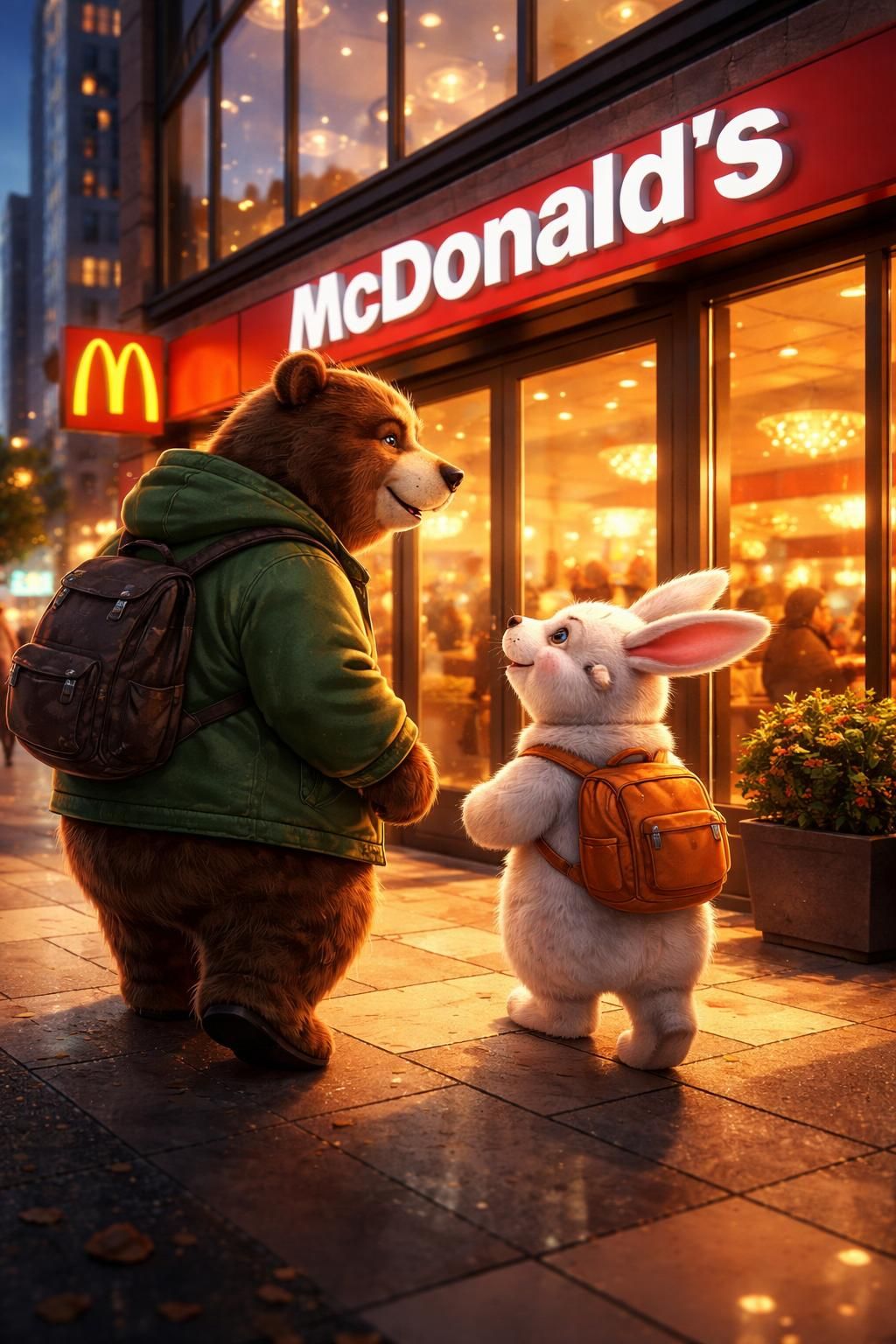 découvrez la musique envoûtante de la nouvelle publicité mcdonald’s 2026 mettant en scène un ours et un lapin. une ambiance unique qui vous captivera dès les premières notes !