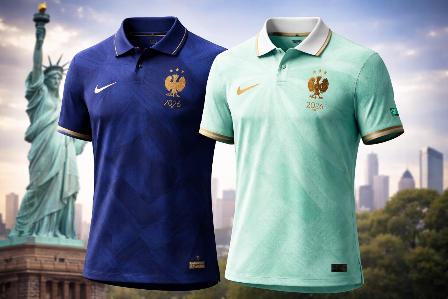 découvrez les nouveaux maillots des bleus dévoilés par nike, conçus pour briller lors de la coupe du monde avec style et performance.