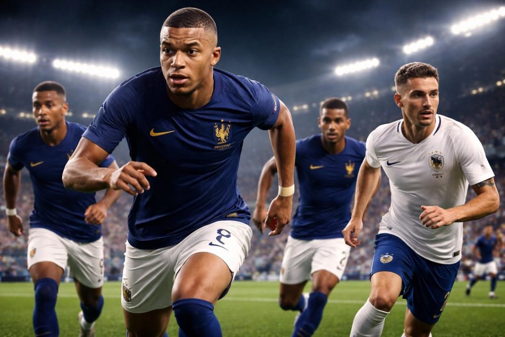 découvrez les nouveaux maillots nike des bleus, conçus pour briller et porter l'équipe française avec style lors de la coupe du monde.
