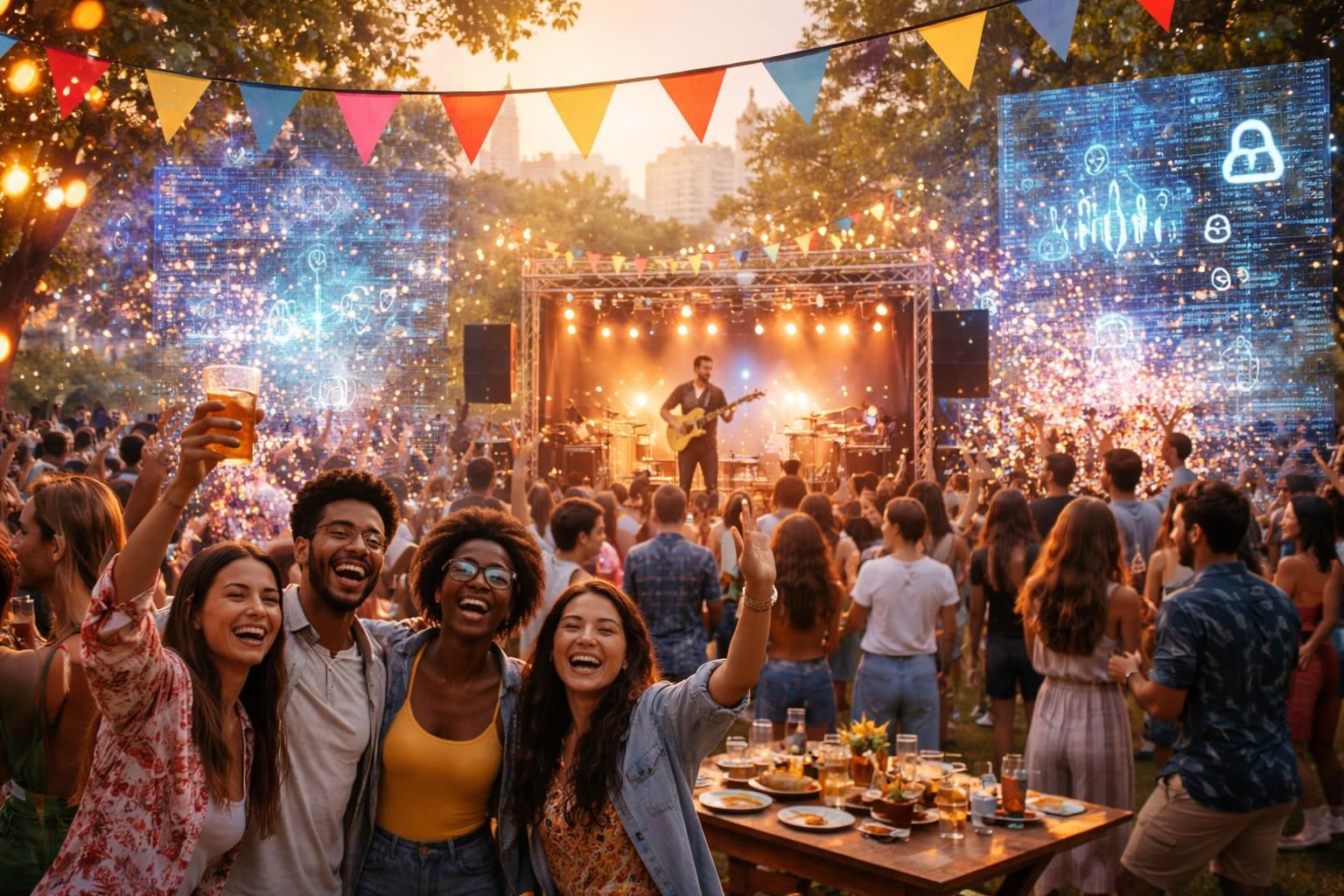 découvrez comment l'événementiel retrouve sa place face à l'influence grandissante des algorithmes, en valorisant l'expérience humaine et le partage réel.