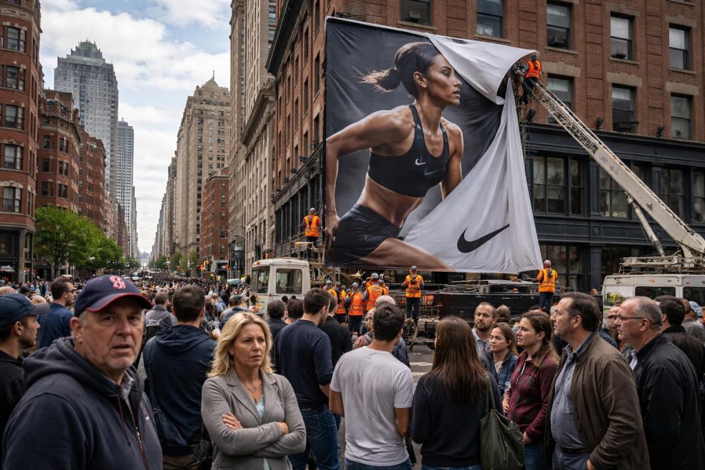 découvrez les raisons derrière le retrait de l'affiche nike à boston et débattez s'il s'agit d'une excuse justifiée ou d'une réaction excessive.