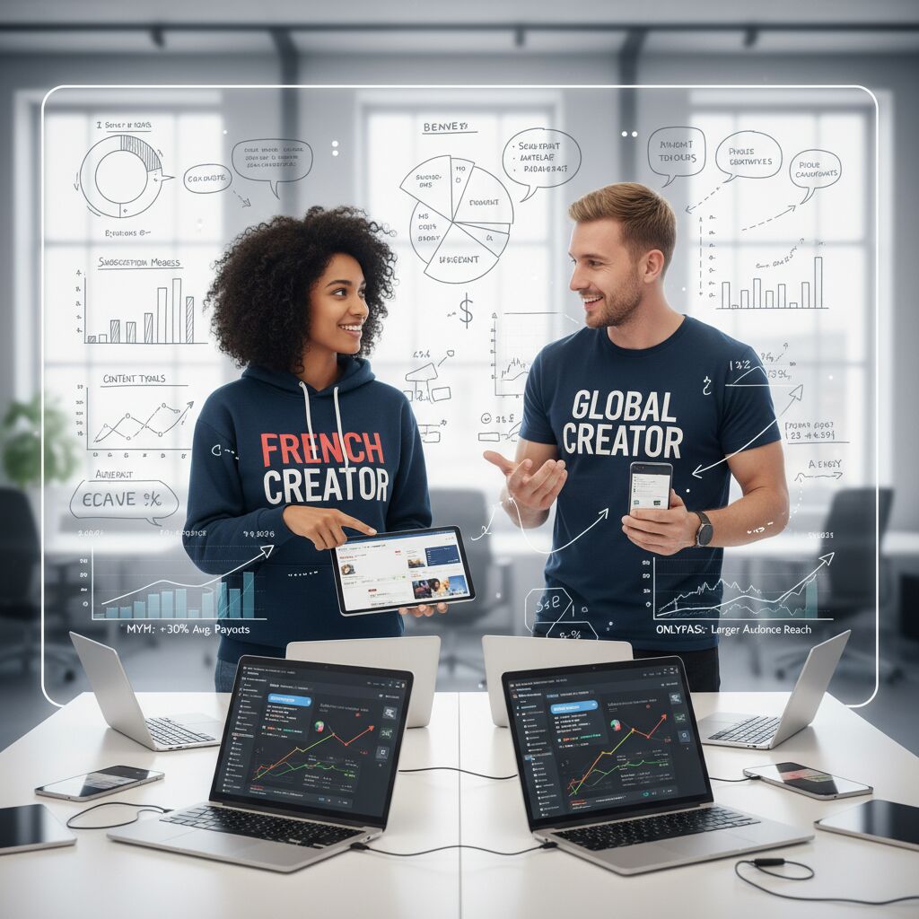 Découvrez notre comparatif détaillé entre Mym et OnlyFans pour choisir la plateforme qui correspond le mieux à vos besoins. Avantages, tarifs et fonctionnalités expliqués.