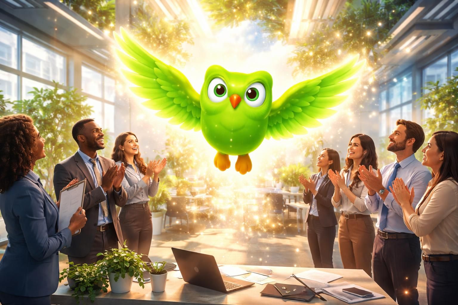 découvrez comment duolingo transforme la démission inattendue de sa mascotte en une campagne rh innovante et impactante, alliant créativité et stratégie pour renforcer l'engagement des employés.