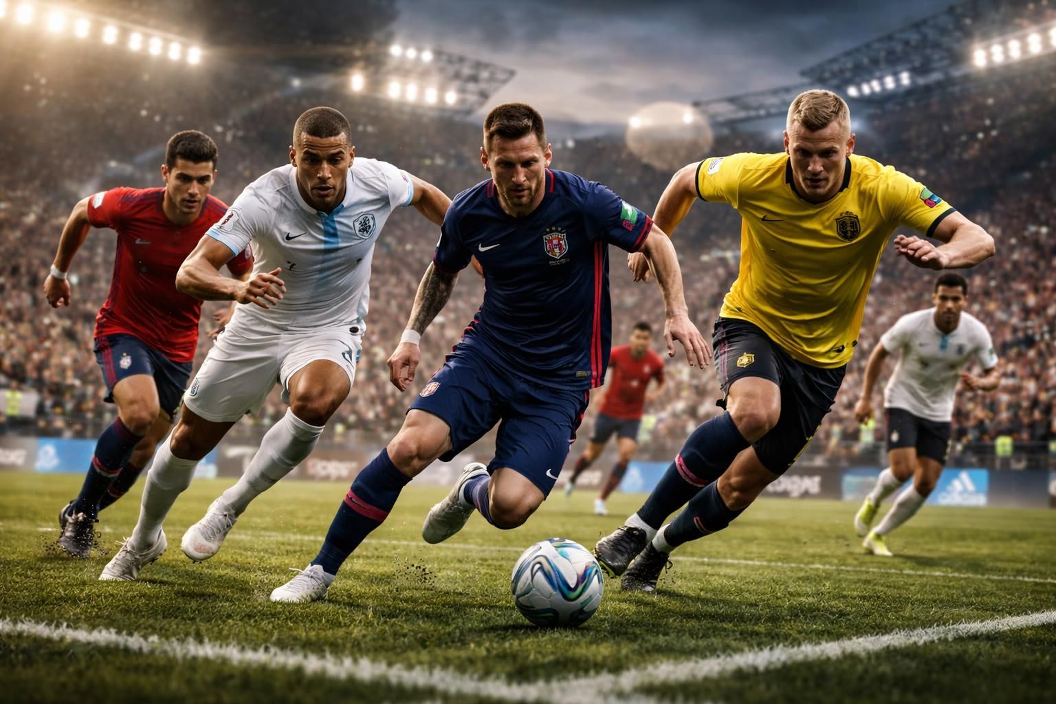 découvrez comment nike répond à adidas durant la coupe du monde avec un film inédit de six minutes mettant en scène un casting exceptionnel, alliant créativité et passion sportive.