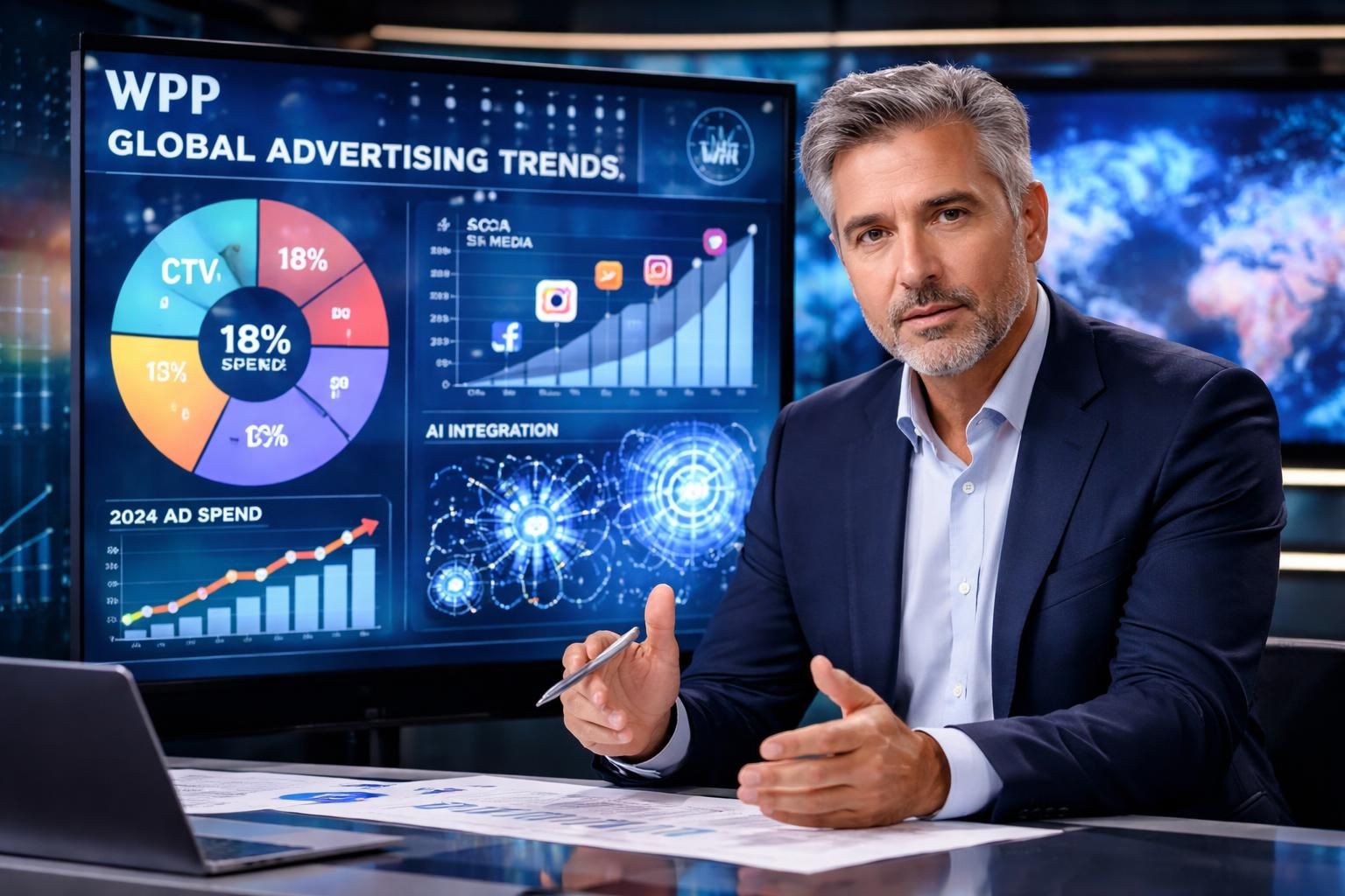 découvrez comment wpp prévoit une croissance de 8,9 % du marché publicitaire mondial en 2026, défiant les attentes malgré les défis économiques.